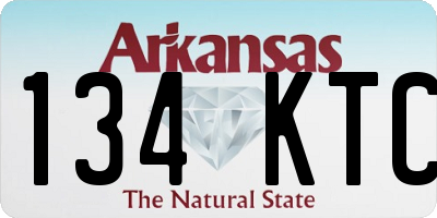 AR license plate 134KTC