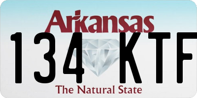 AR license plate 134KTF