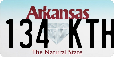 AR license plate 134KTH