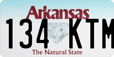 AR license plate 134KTM