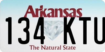 AR license plate 134KTU