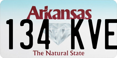 AR license plate 134KVE