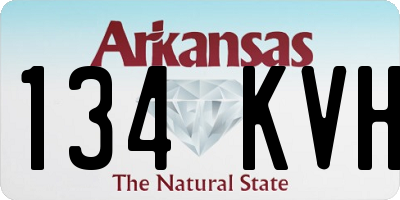AR license plate 134KVH