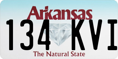 AR license plate 134KVI