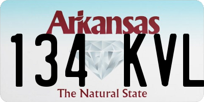 AR license plate 134KVL