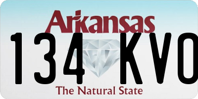 AR license plate 134KVO