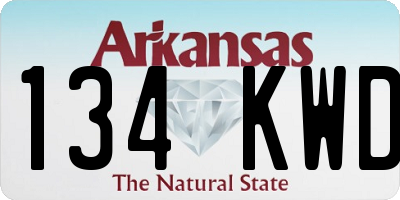 AR license plate 134KWD