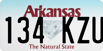 AR license plate 134KZU
