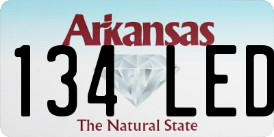 AR license plate 134LED