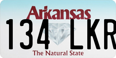 AR license plate 134LKR