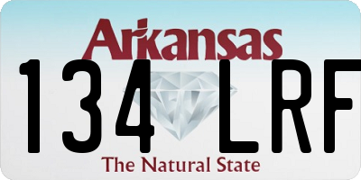 AR license plate 134LRF