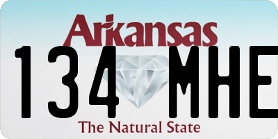 AR license plate 134MHE
