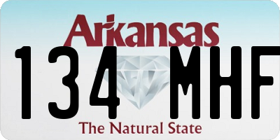 AR license plate 134MHF