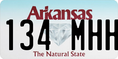 AR license plate 134MHH