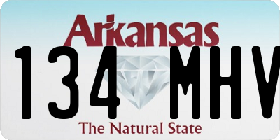 AR license plate 134MHV