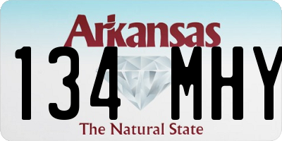 AR license plate 134MHY