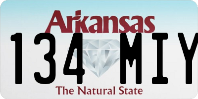 AR license plate 134MIY