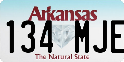 AR license plate 134MJE