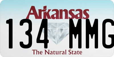 AR license plate 134MMG