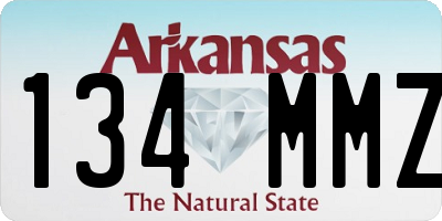AR license plate 134MMZ