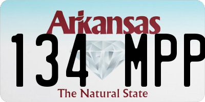 AR license plate 134MPP