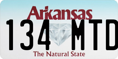AR license plate 134MTD