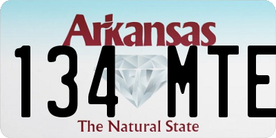 AR license plate 134MTE