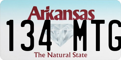 AR license plate 134MTG