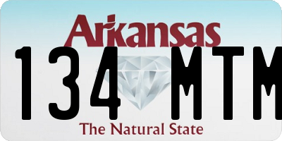 AR license plate 134MTM