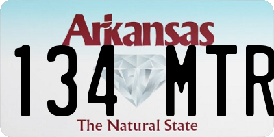 AR license plate 134MTR