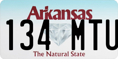 AR license plate 134MTU