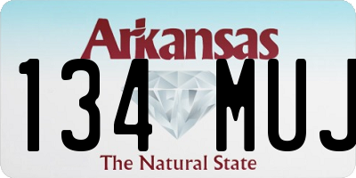 AR license plate 134MUJ