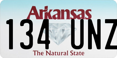 AR license plate 134UNZ