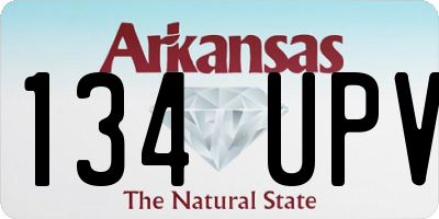 AR license plate 134UPV