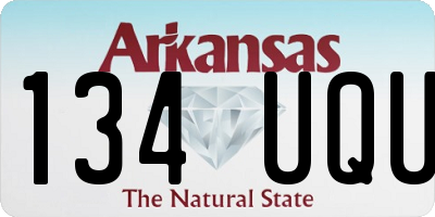 AR license plate 134UQU