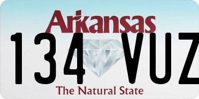 AR license plate 134VUZ