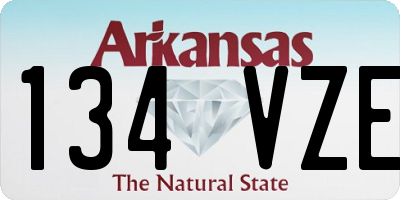 AR license plate 134VZE