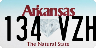 AR license plate 134VZH