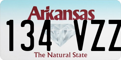 AR license plate 134VZZ