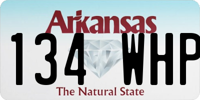 AR license plate 134WHP