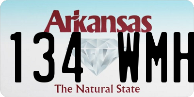 AR license plate 134WMH