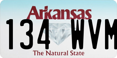 AR license plate 134WVM