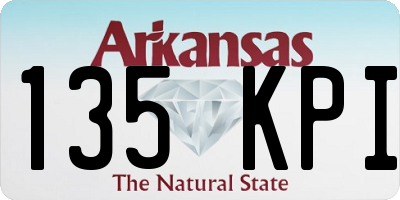 AR license plate 135KPI