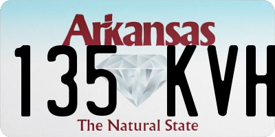 AR license plate 135KVH