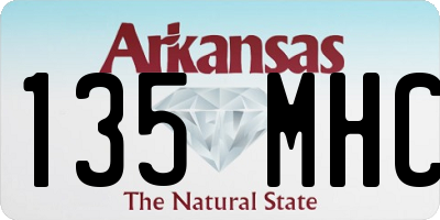 AR license plate 135MHC