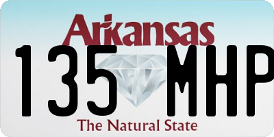 AR license plate 135MHP