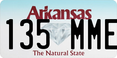 AR license plate 135MME