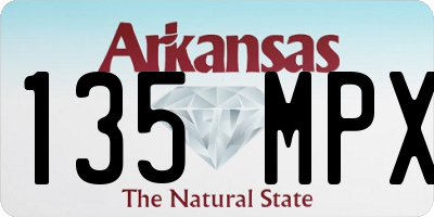 AR license plate 135MPX