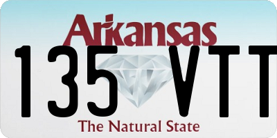 AR license plate 135VTT