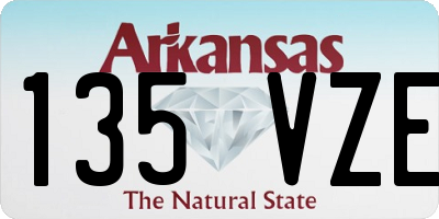 AR license plate 135VZE